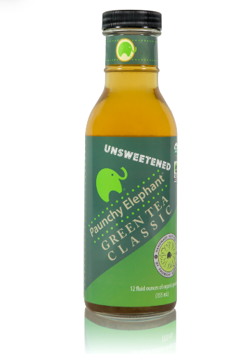 Unsweetened Green Tea - Paunchy Elephant