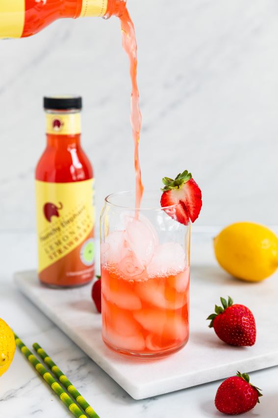 Organic Strawberry Lemonade - Paunchy Elephant